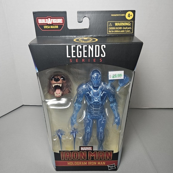 Hasbro Other - Marvel Legends Comic Hologram Iron Man 6-Inch Action Figure (Ursa Major BAF)